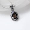 Chintamani Faceted Pure Silver Pendant