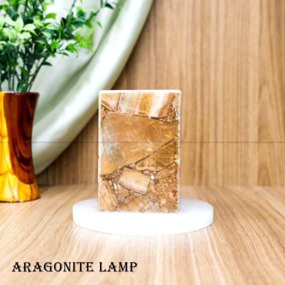 Aragonite Crystal Lamp