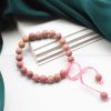 Rhodochrosite Adjustable Bracelet