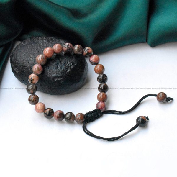 Rhodonite Adjustable Bracelet