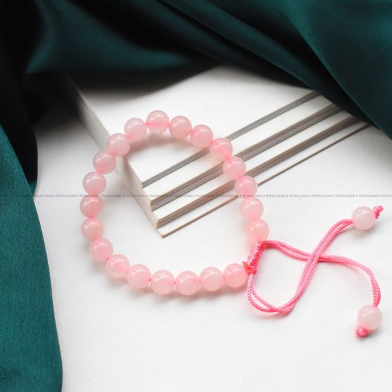 Rose Quartz Adjustable Bracelet