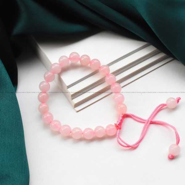 Rose Quartz Adjustable Bracelet
