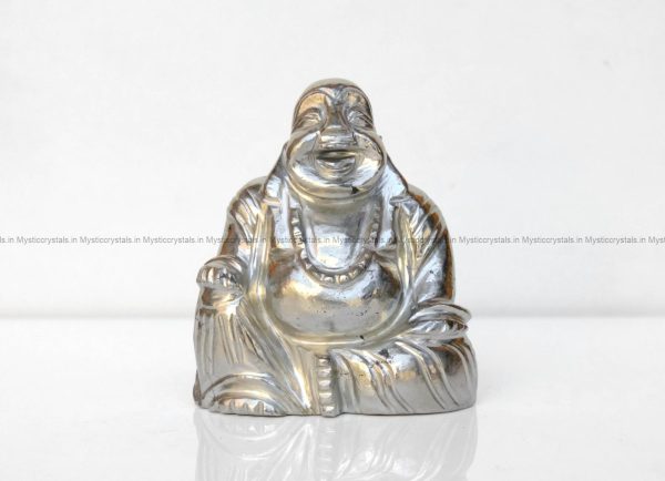 Golden Pyrite Laughing Buddha