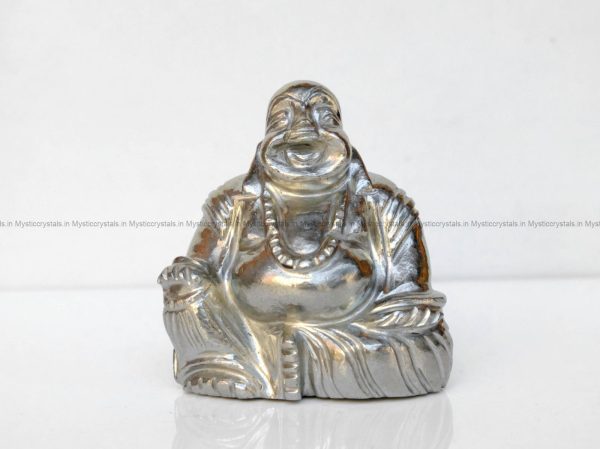 Golden Pyrite Laughing Buddha