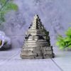 Golden Pyrite Pyramid Shree Yantra