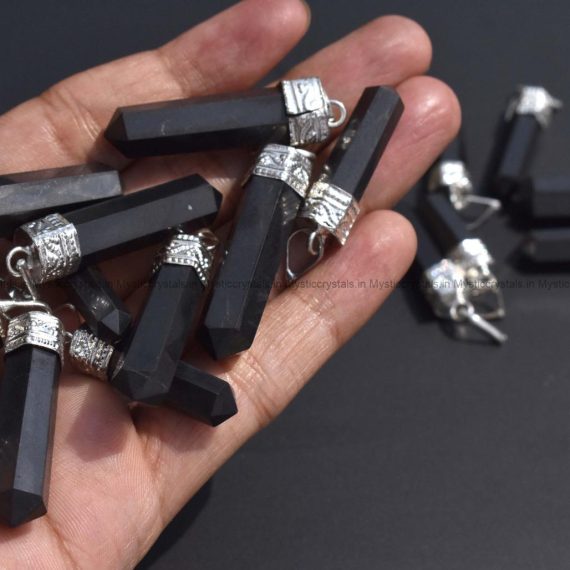 Shungite Pointer Pendant