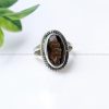 Chintamani Faceted Pure Silver Rings