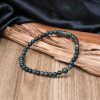 Bloodstone (Heliotrope) Anklet (One Pair)