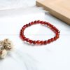 Carnelian 6 mm Diamond Cut Bracelet - Image 2