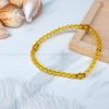 Citrine Heated Anklet (One Pair)