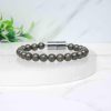 Golden Pyrite Metallic Magnetic Bracelet