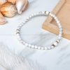 Howlite Anklet (One Pair)