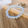 Opalite 10 mm Diamond Cut Bracelet
