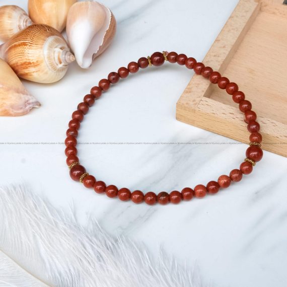 Red Jasper Anklet (One Pair)