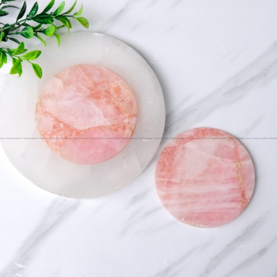 Rose Quartz Coaster