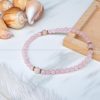 Rose Quartz Anklet (One Pair)