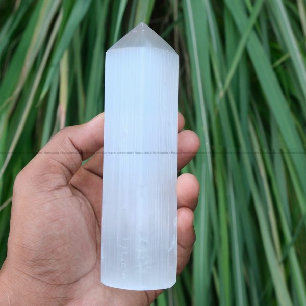 Selenite Cleansing Tower