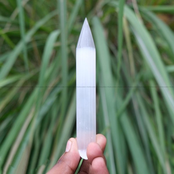 Selenite Massager Wand Plain