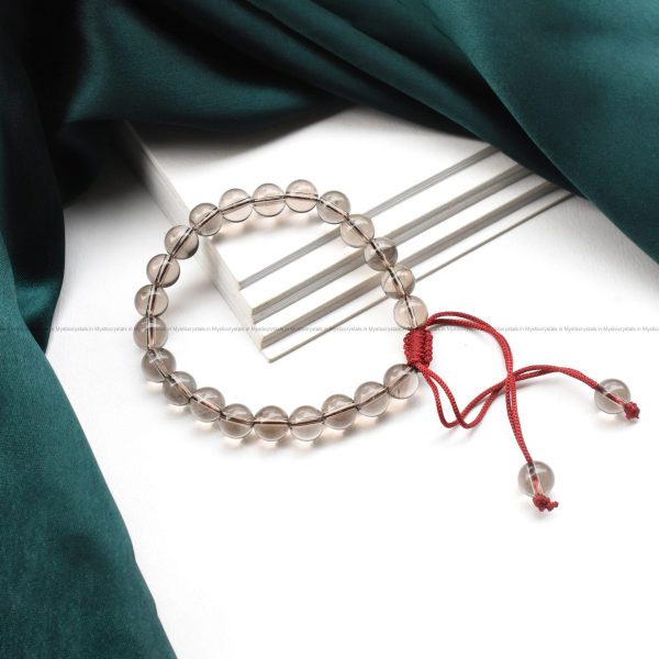 Smoky Quartz Adjustable Bracelet