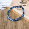 Sodalite 6 mm Diamond Cut Bracelet