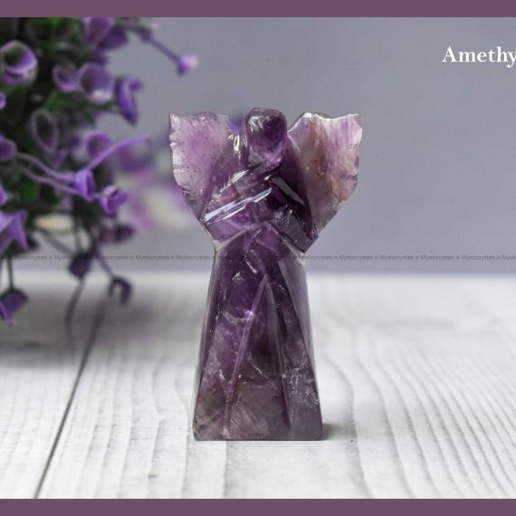 Amethyst Crystal Arch Angel