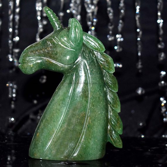 Green Aventurine Crystal Unicorn