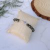 Golden Pyrite Infinity Charm Bracelet