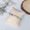 Multi Fluorite Evil Eye Charm Bracelet