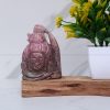 Rhodochrosite Crystal Shiva Head