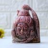 Rhodochrosite Crystal Shiva Head