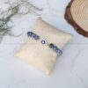 Sodalite Evil Eye Charm Bracelet