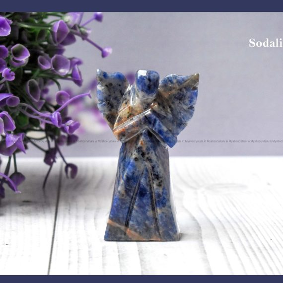 Sodalite Crystal Arch Angel