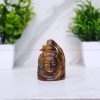Tiger Eye Crystal Shiva Head