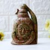 Unakite Crystal Shiva Head
