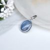 Kyanite Pure Silver Pendants