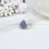 Kyanite Pure Silver Rings