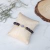 Amethyst Evil Eye Charm Bracelet