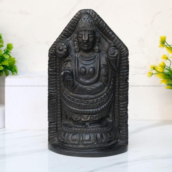 Black Agate Tirupati Balaji Idol