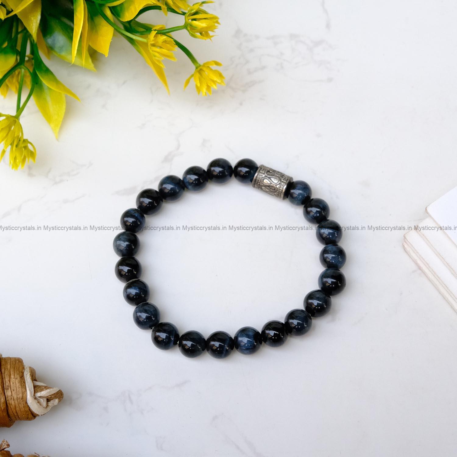 Blue Tiger Eye Bracelet