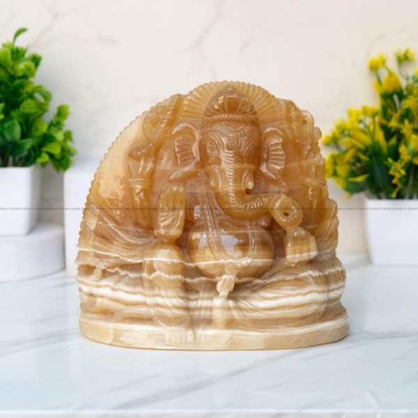 Calcite Crystal Lord Ganesha