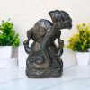 Labradorite Crystal Lord Ganesha with Sheshnag