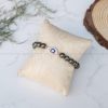 Golden Pyrite Evil Eye Charm Bracelet