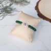 Green Aventurine Evil Eye Charm Bracelet