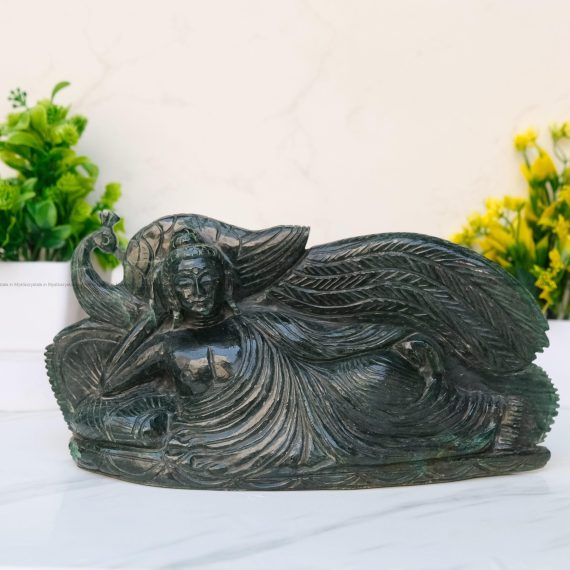 Green Aventurine Sleeping Buddha Statue