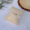 Selenite Infinity Charm Bracelet