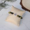 Serpentine Evil Eye Charm Bracelet