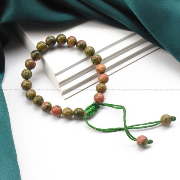 Unakite Adjustable Bracelet