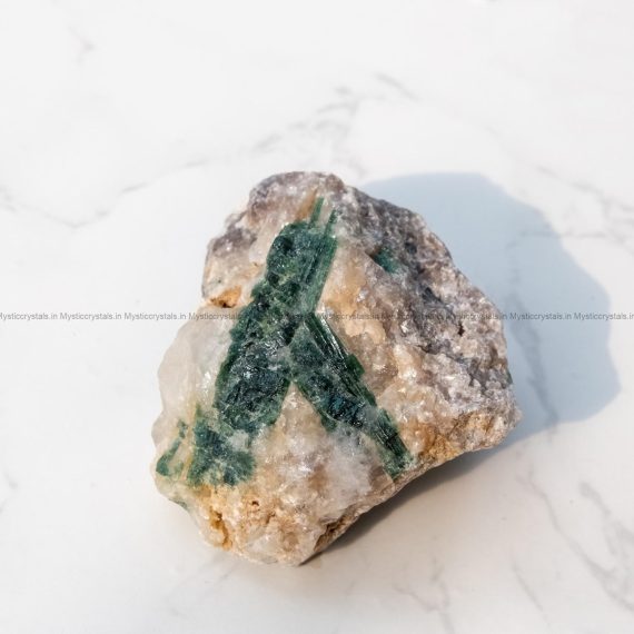 Premium Green Tourmaline Raw Crystal
