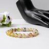 Green Flower Carnelian Bracelet