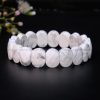 Howlite Oval Faceted Bracelet - Image 2